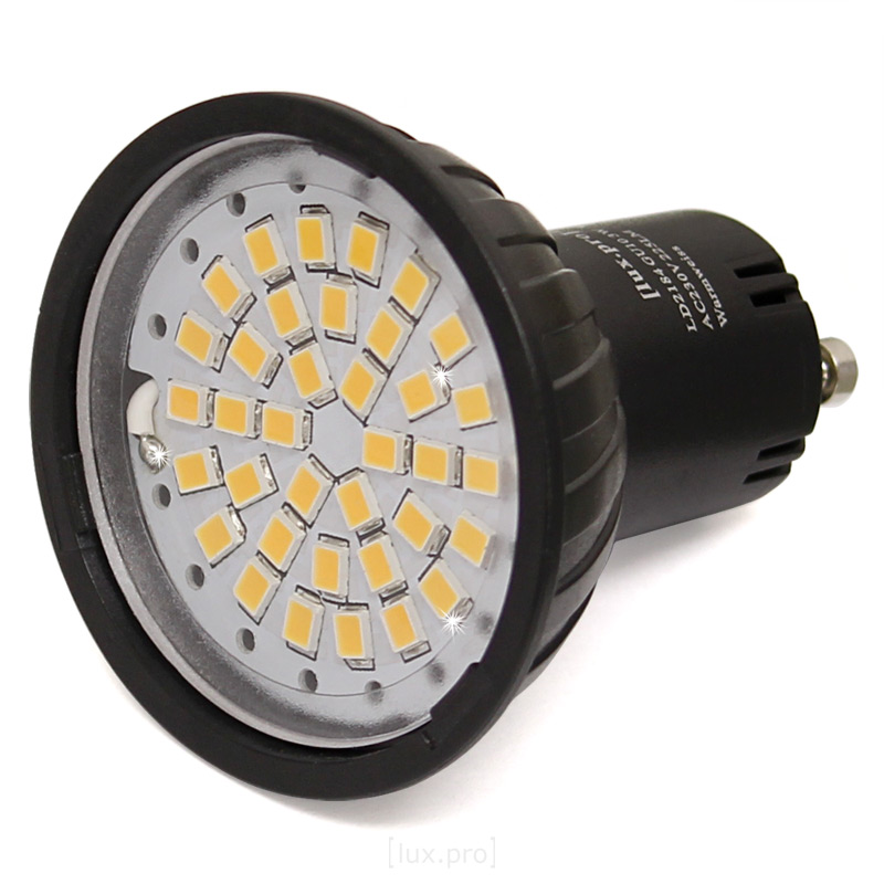 10 Stück lux.pro® GU10 LED SPOT 3W 225LM WARMWEISS 3000K LEUCHTMITTEL SMD LAMPE
